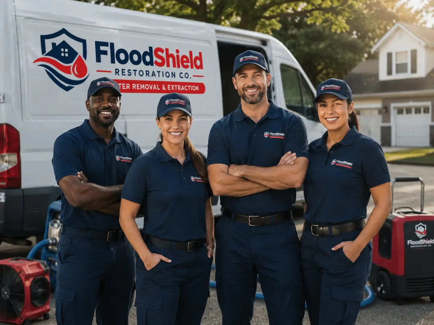 Flood Damage Restoration company in Saint Marys, OH